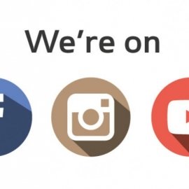 We're social !